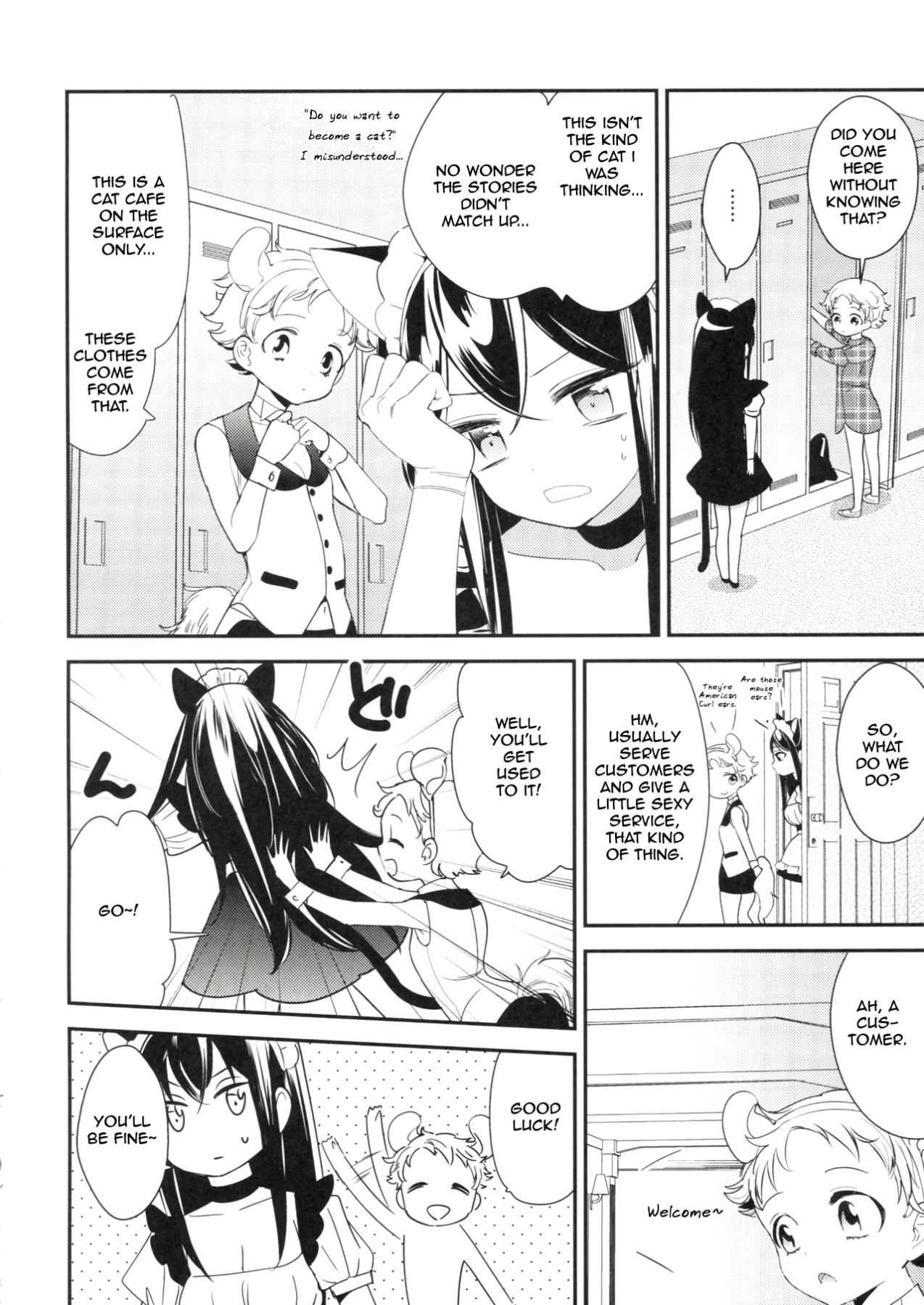 Hentai Manga Comic-Meeting Your Friend At The Cat Cafe-Read-18